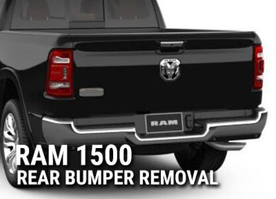 2019 RAM 1500 Rear Bumper Removal Guide