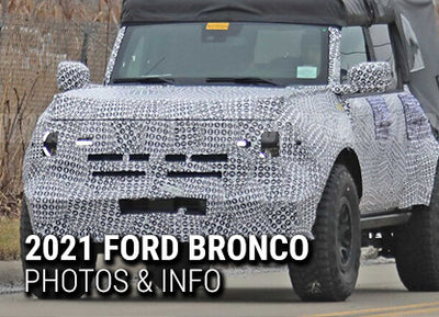 2021 Ford Bronco Spy Shots & Info