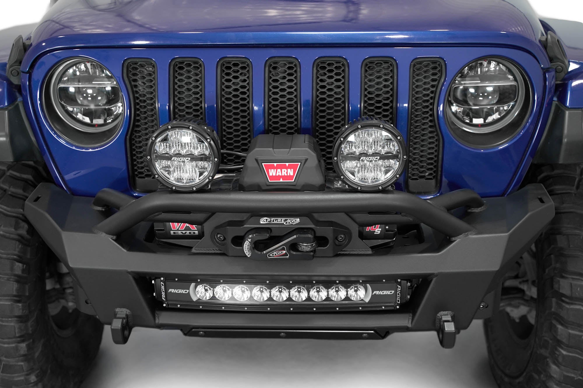 2018-2024 Jeep JL/JT Phantom Winch Stubby Front Bumper
