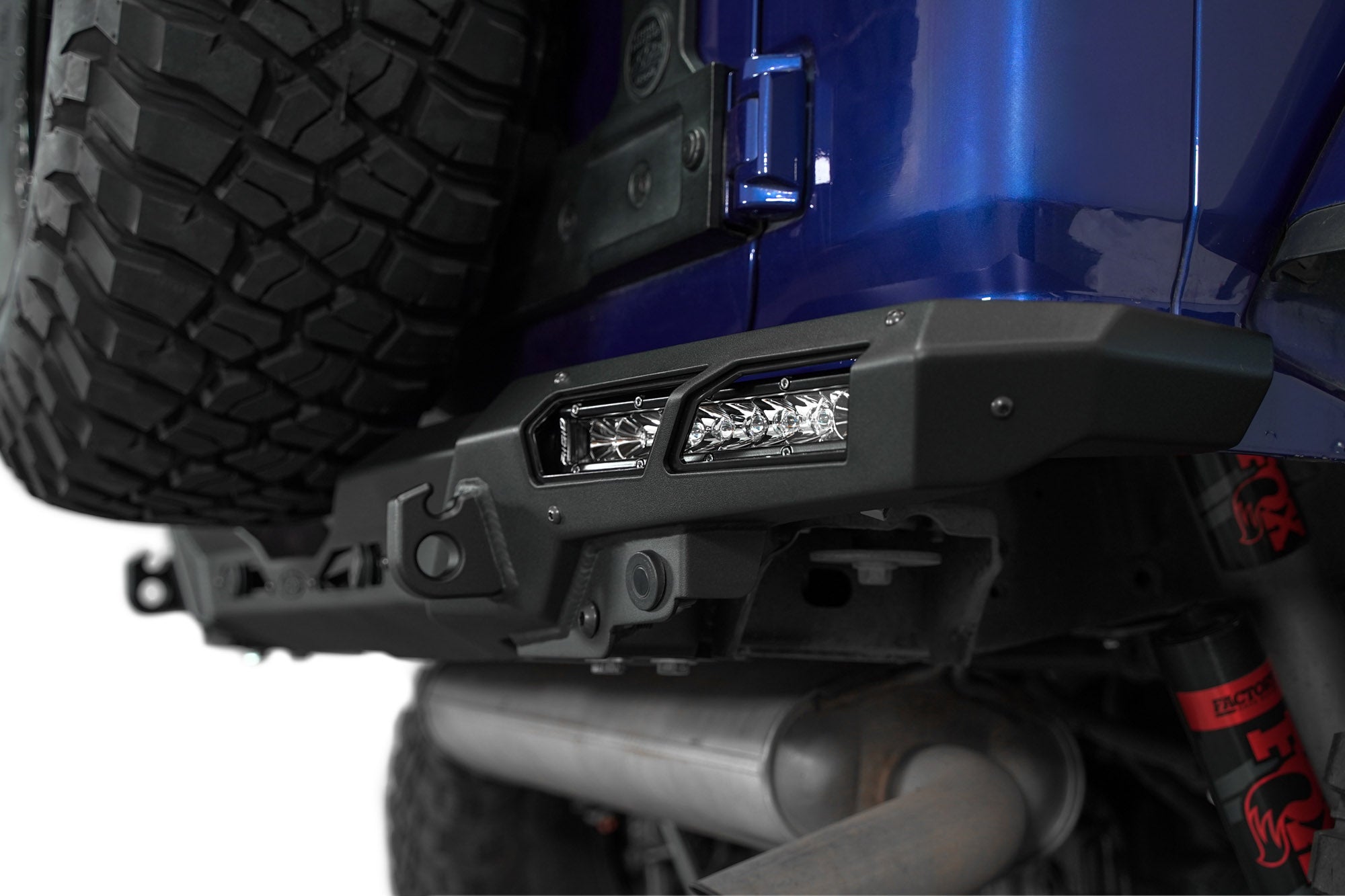 Retaining sensors on the Phantom Rear Bumper for the 2018-2024 Jeep Wrangler JL