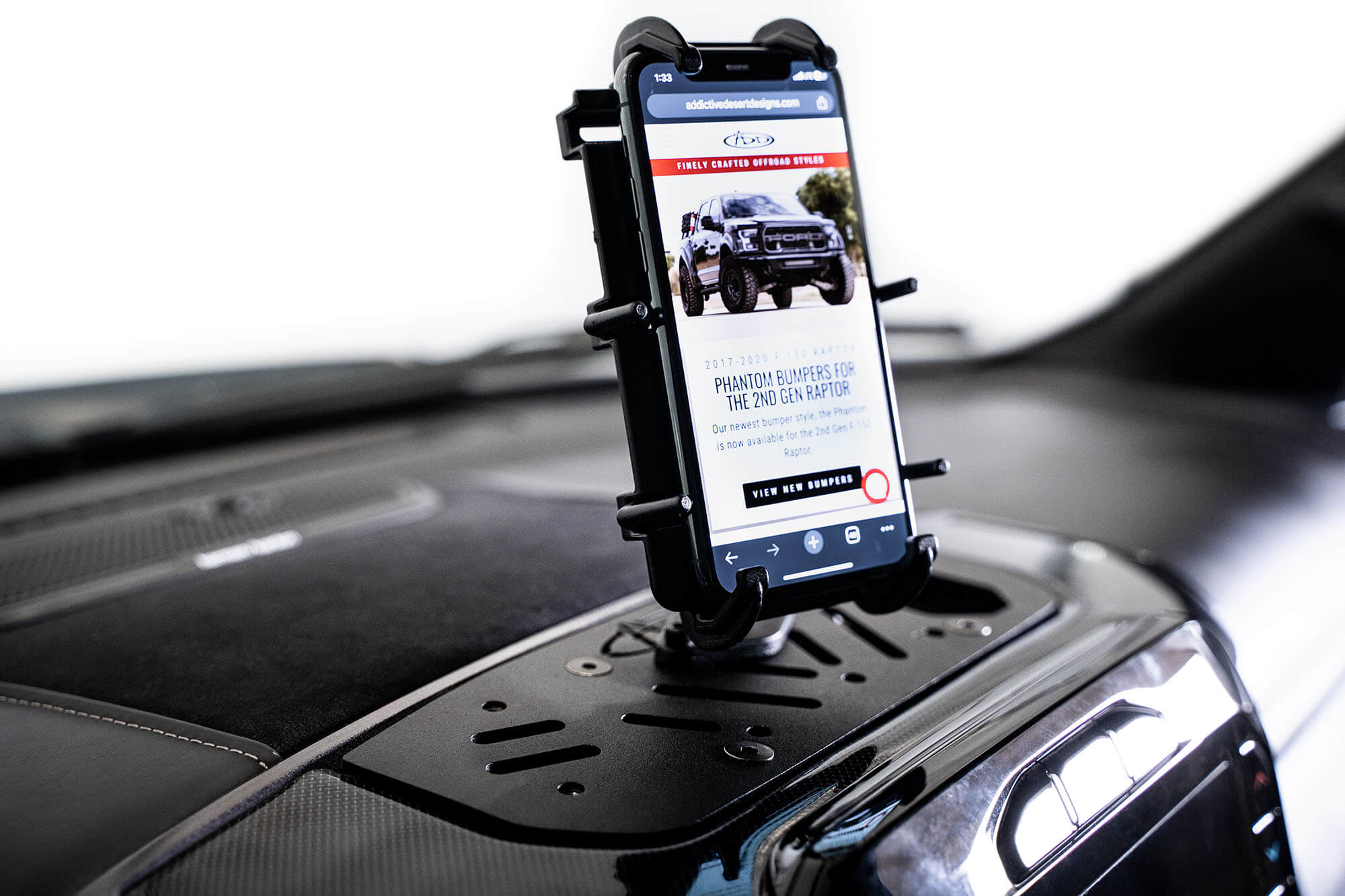 Digital Device Dash Mount for the 2019-2023 Ram 1500 & TRX