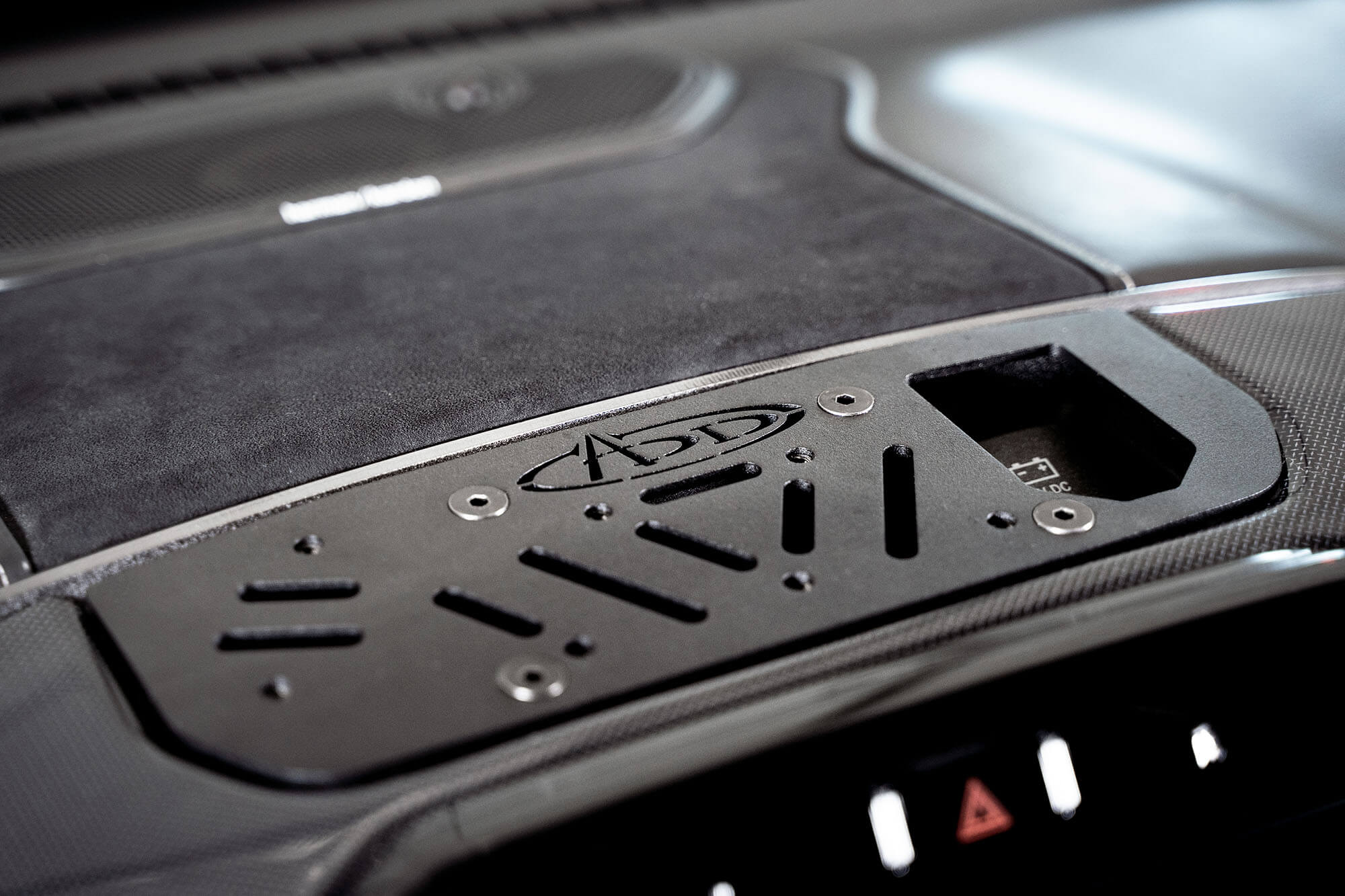 Digital Device Dash Mount for the 2019-2023 Ram 1500 & TRX Mounting points and OEM 12V charging port
