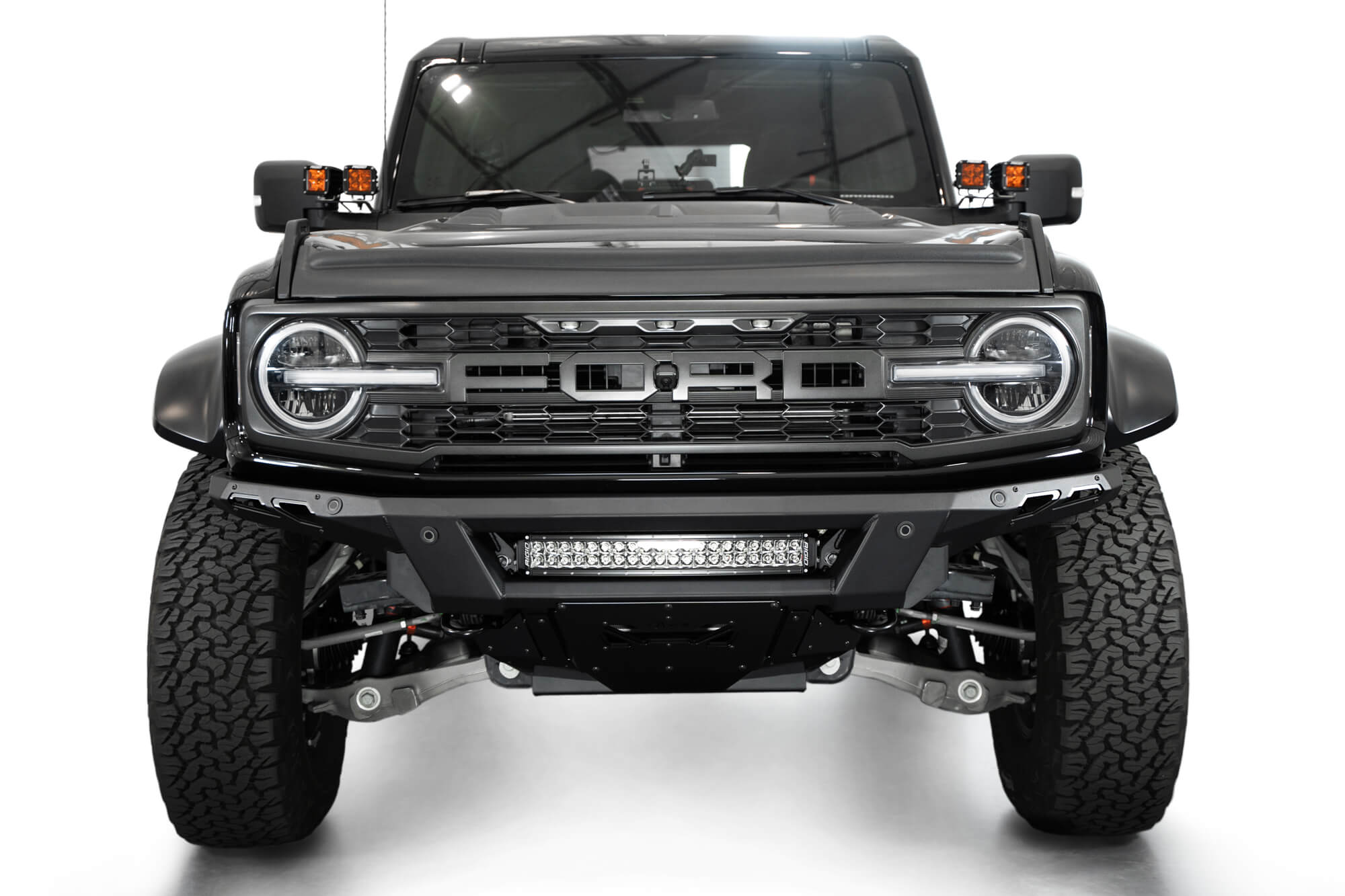 Perfect fitment with the Phantom Front Bumper for the 2022-2023 Ford Bronco Raptor