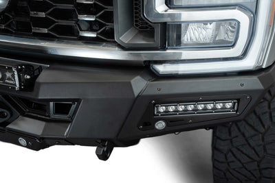 10 inch side lights on the Phantom Winch Front Bumper for the 2023 Ford F-250/350