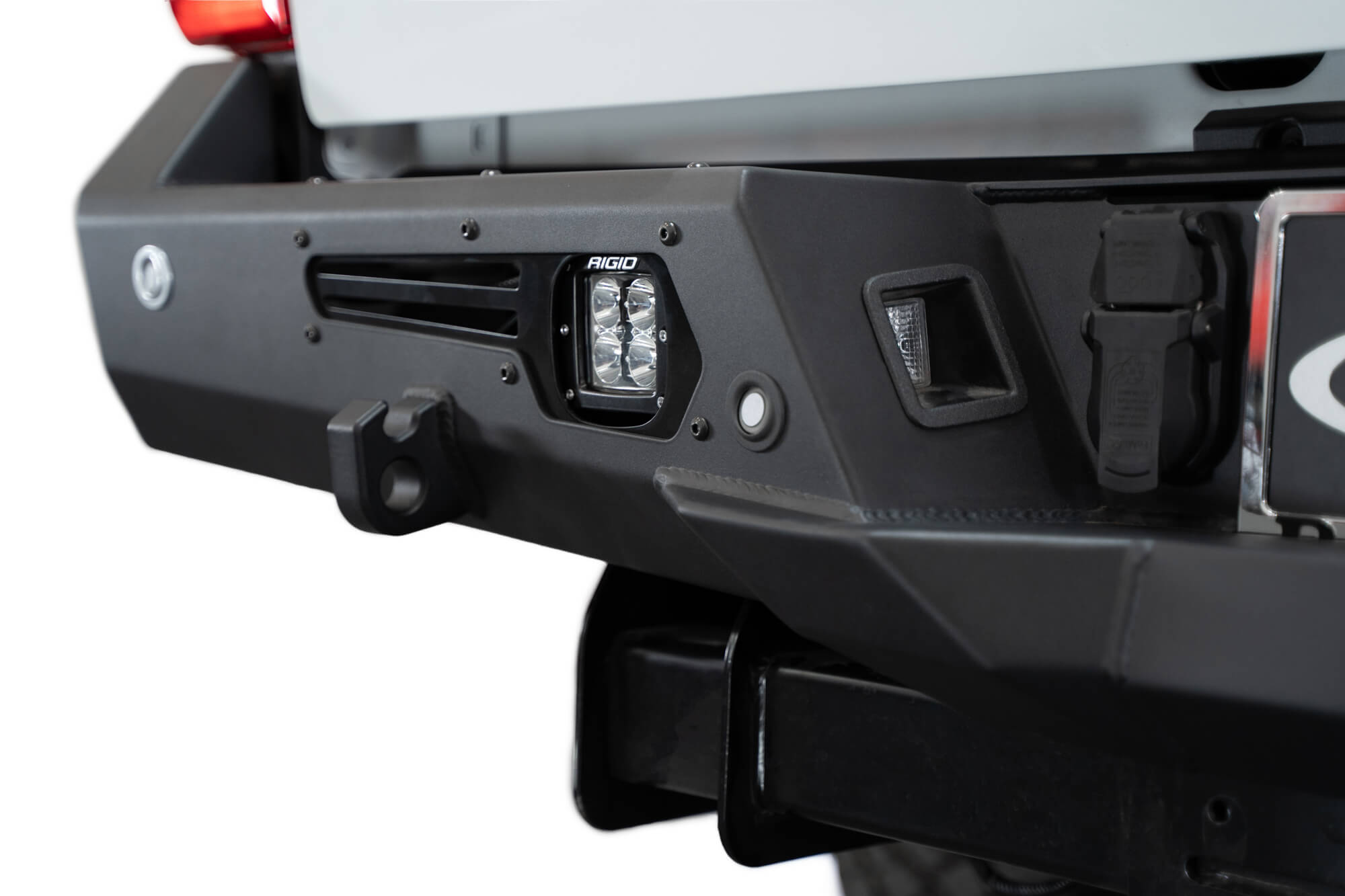 2023 Ford Super Duty Bomber Rear Bumper, Side Cube & Parking Sensors