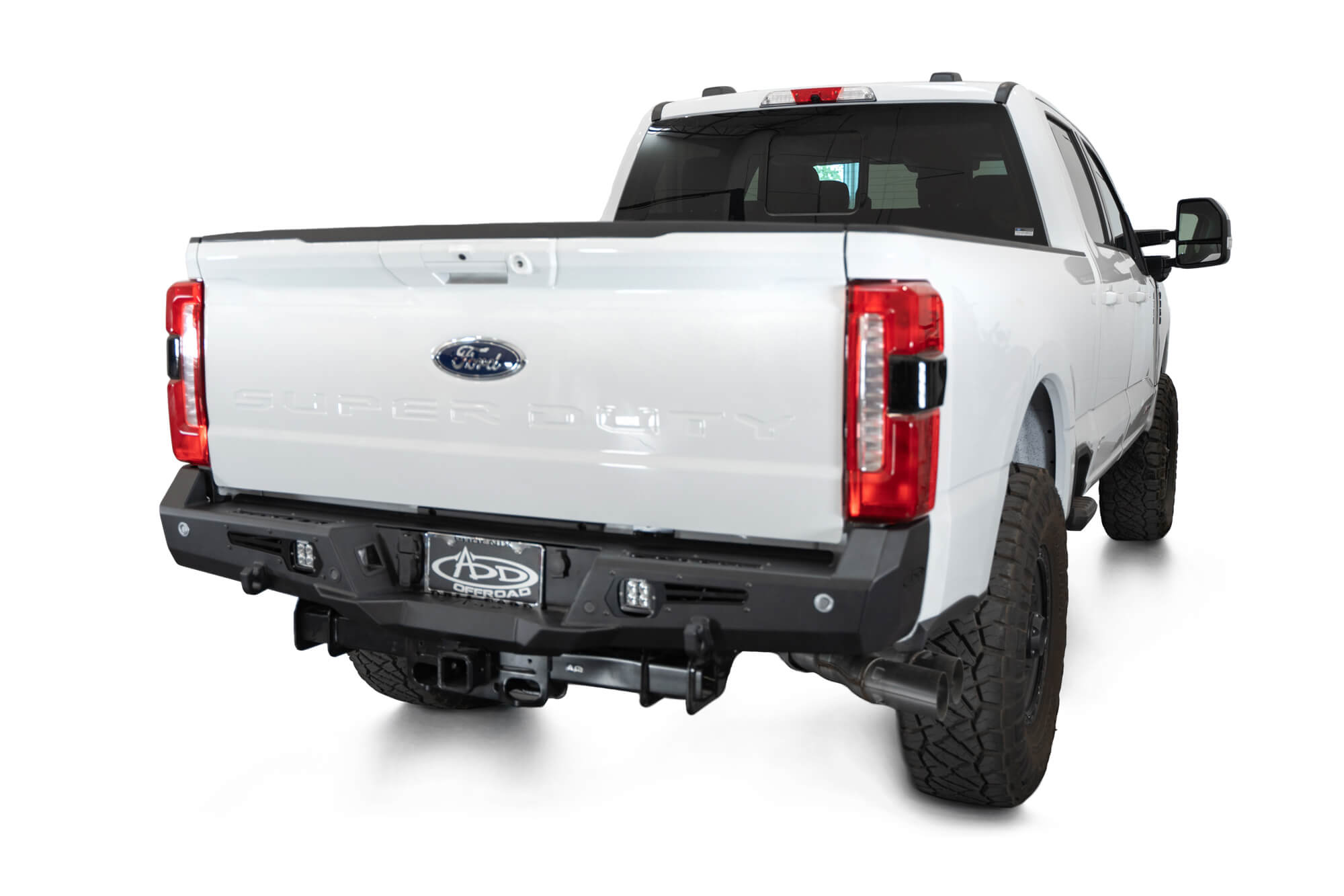 2023 Ford Super Duty Bomber Rear Bumper, corner view