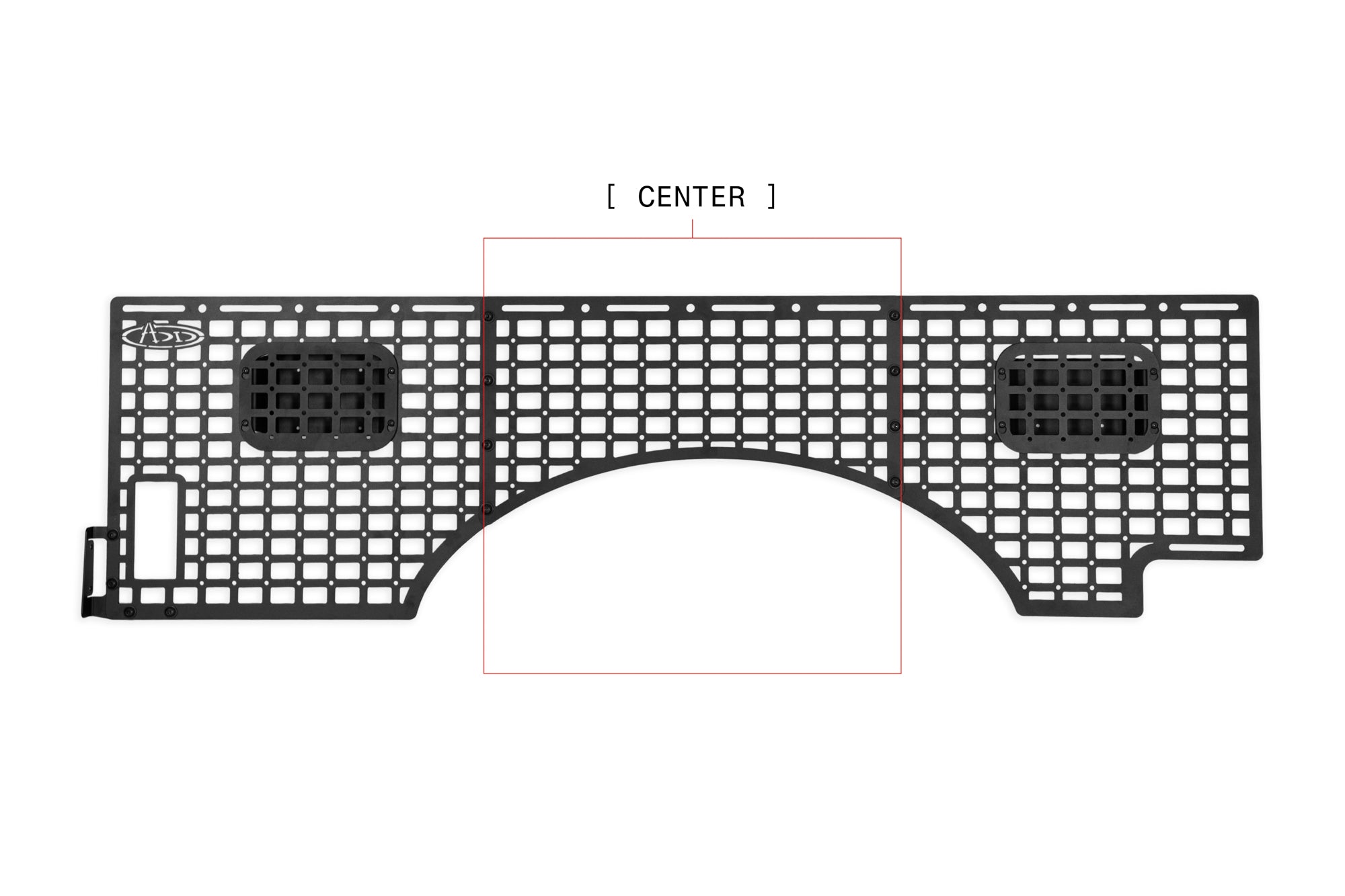 2023-2025 Ford Super Duty Bed Side Molle Panels