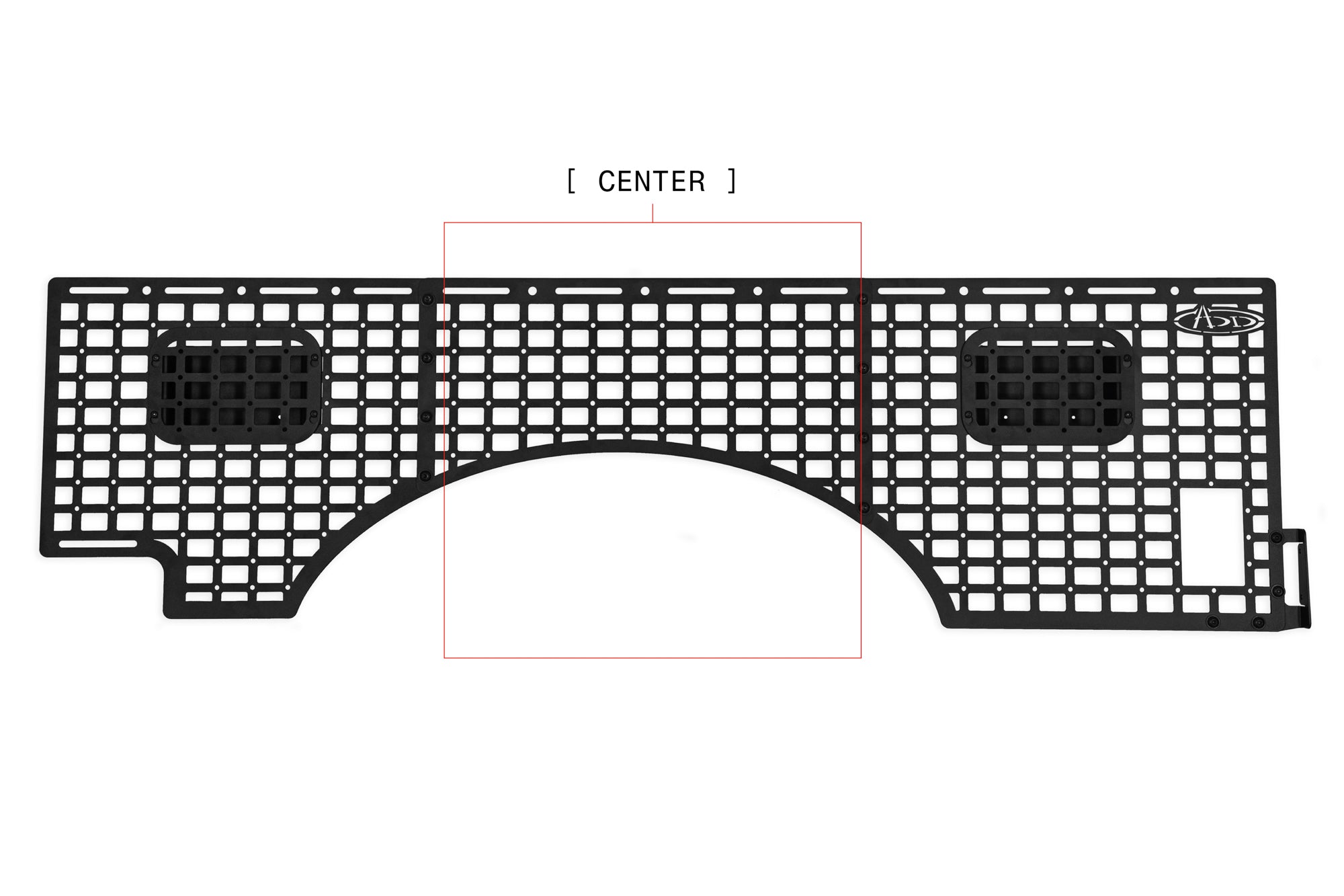 2023-2025 Ford Super Duty Bed Side Molle Panels