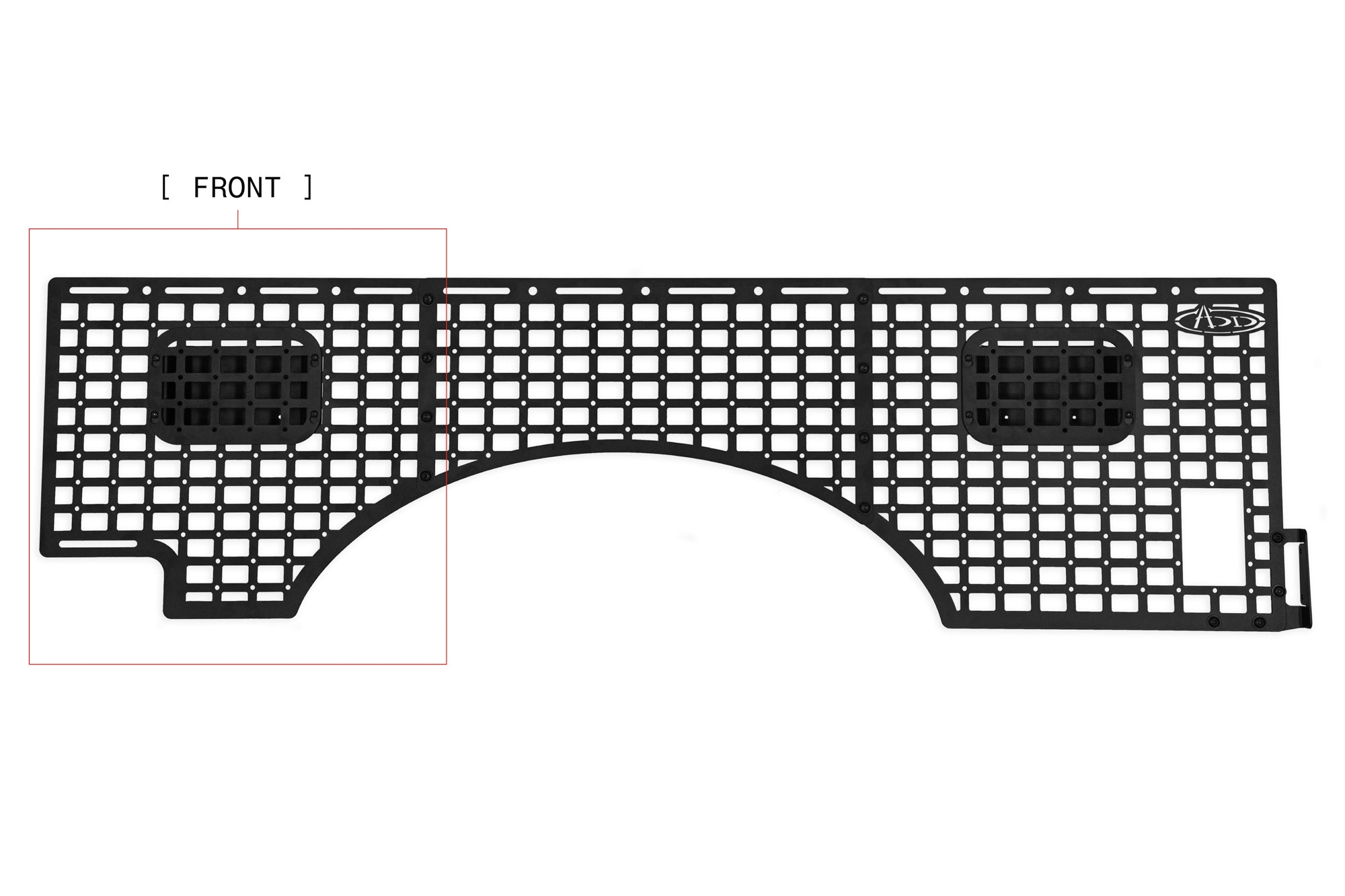 2023-2025 Ford Super Duty Bed Side Molle Panels