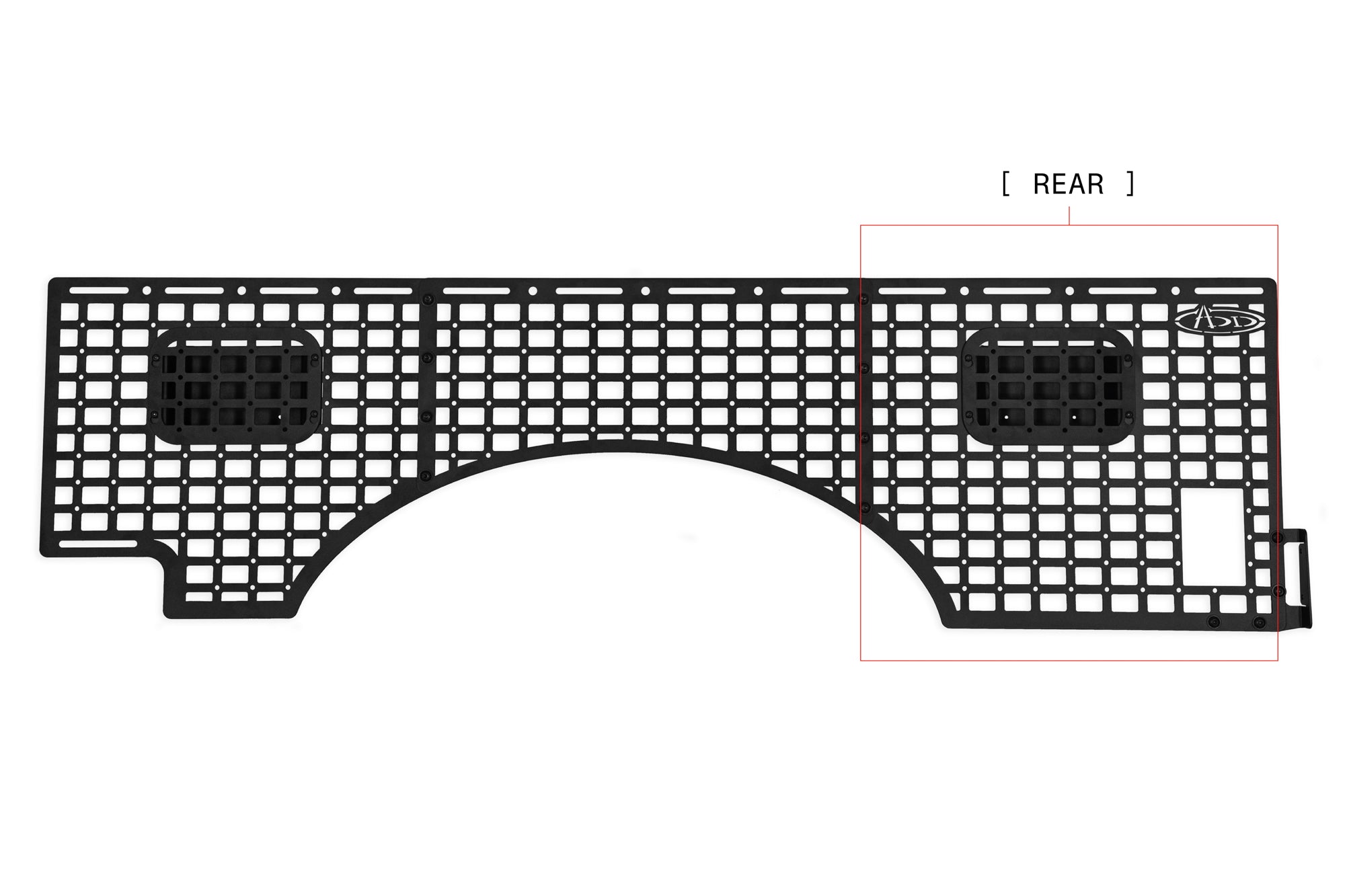 2023-2025 Ford Super Duty Bed Side Molle Panels