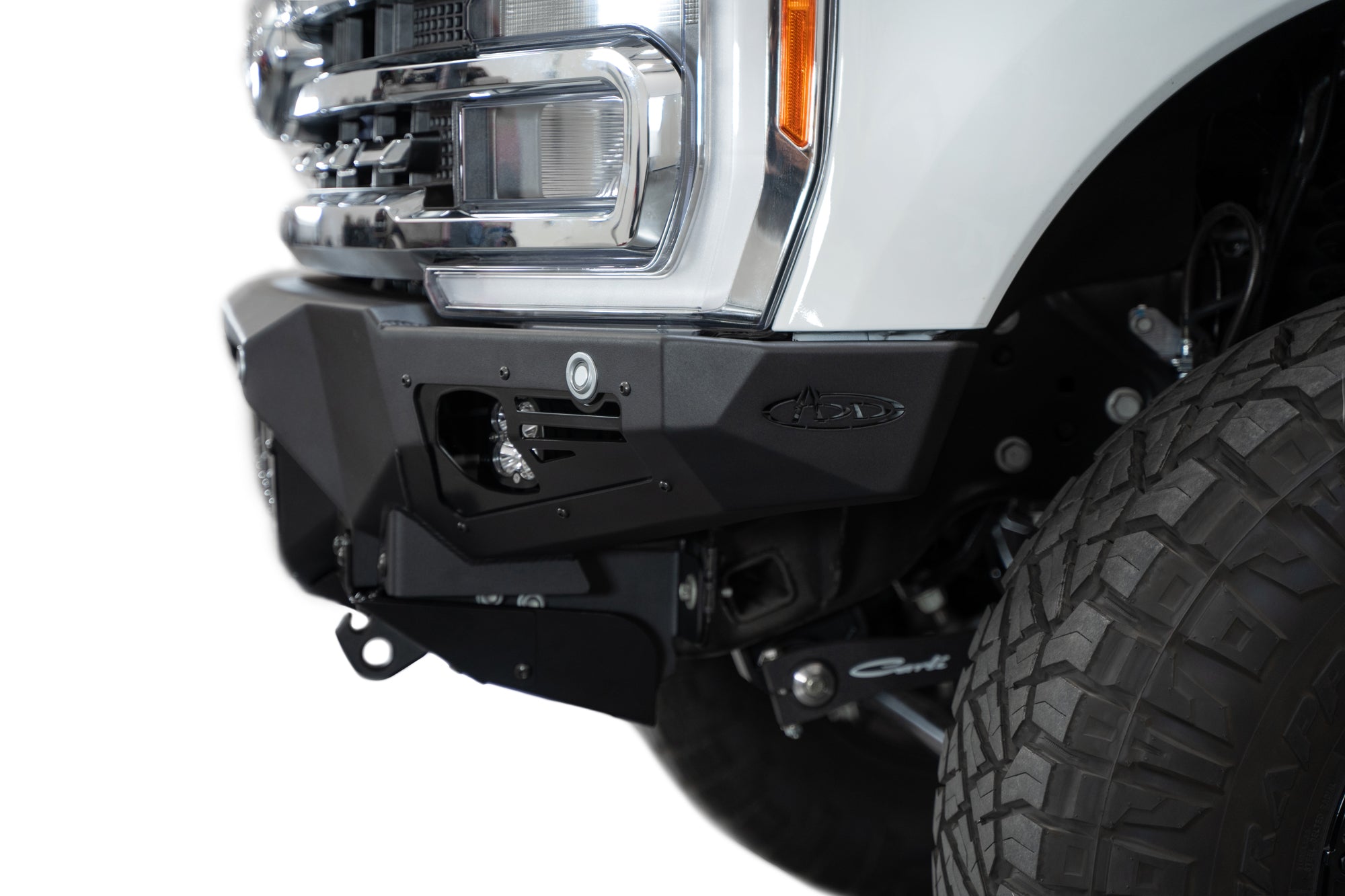 2023 Ford Super Duty Bomber Front Bumper with Baja Designs Lights, Parking Sensors