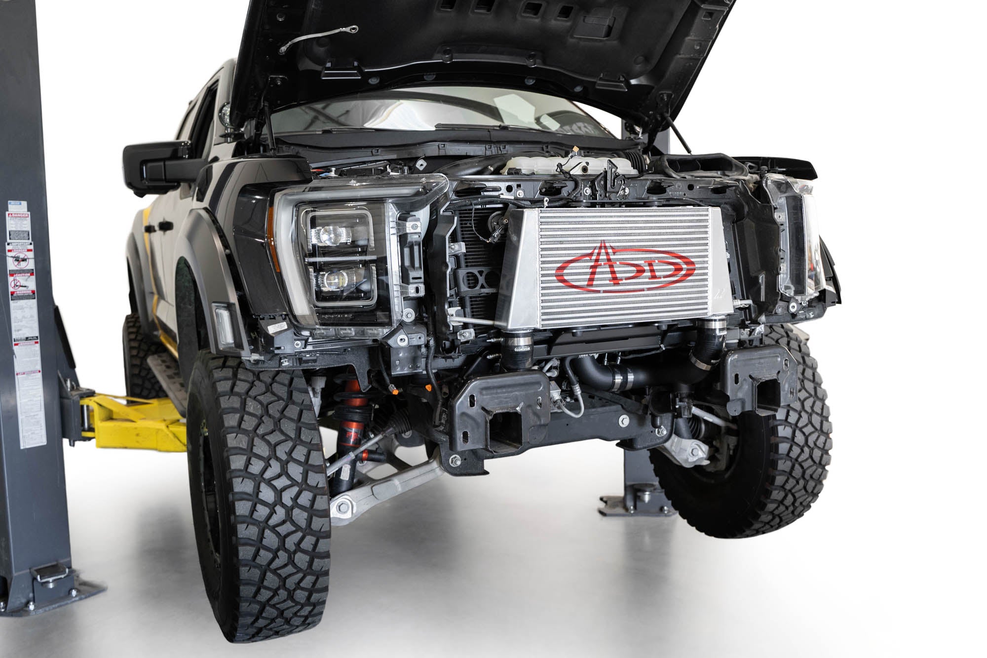 2015-2025 Ford F-150 & Raptor ADD High Mount Intercooler Upgrade Kit
