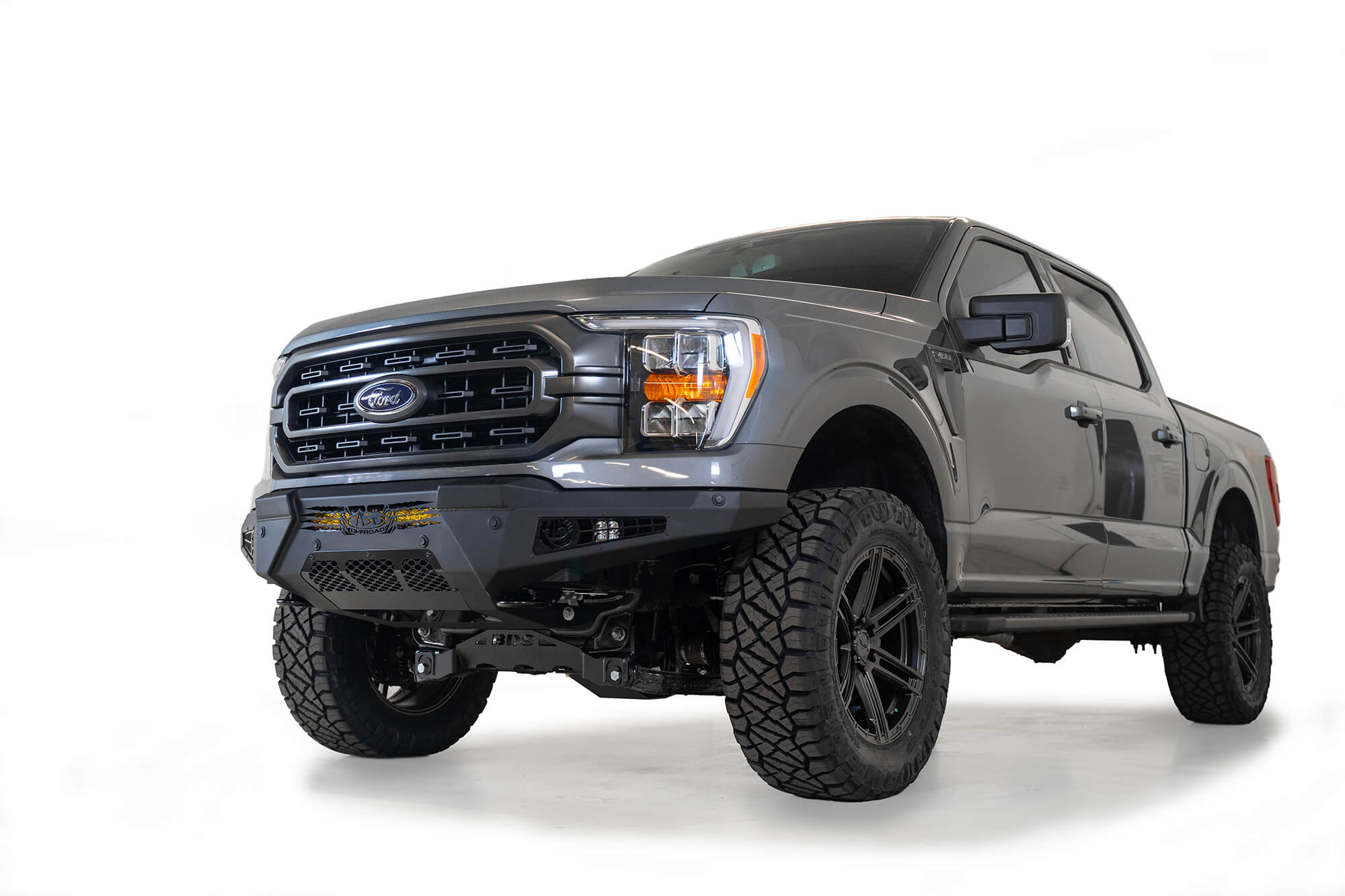 2021 Ford F-150 aftermarket front bumper
