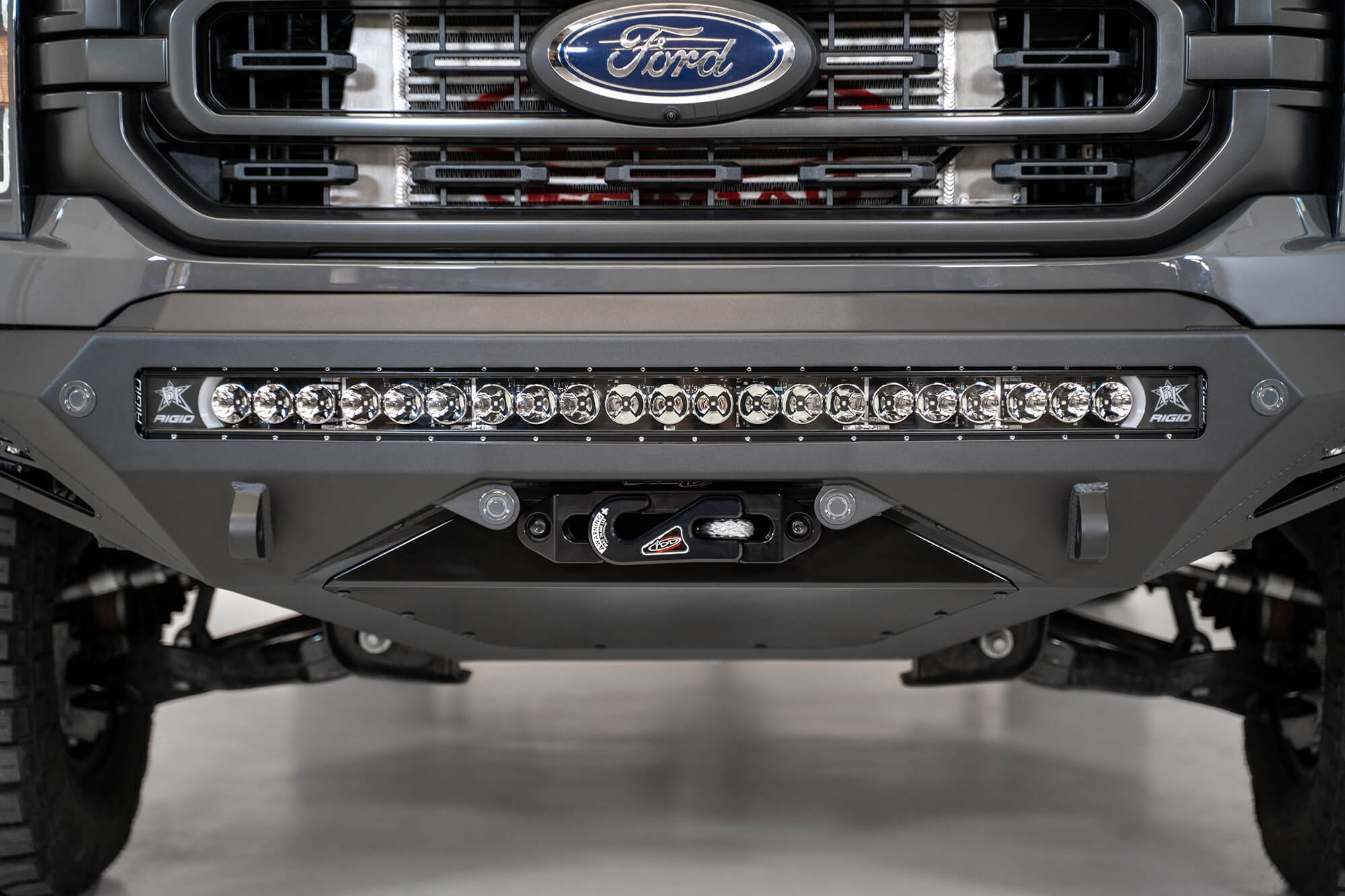 2021 Ford F150 aftermarket front bumper