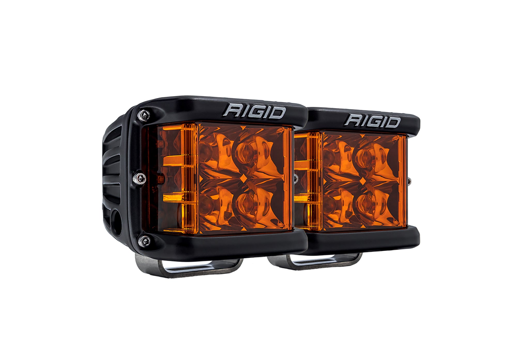 D-SS Spot with Amber PRO Lens Pair Rigid Industries main image 0