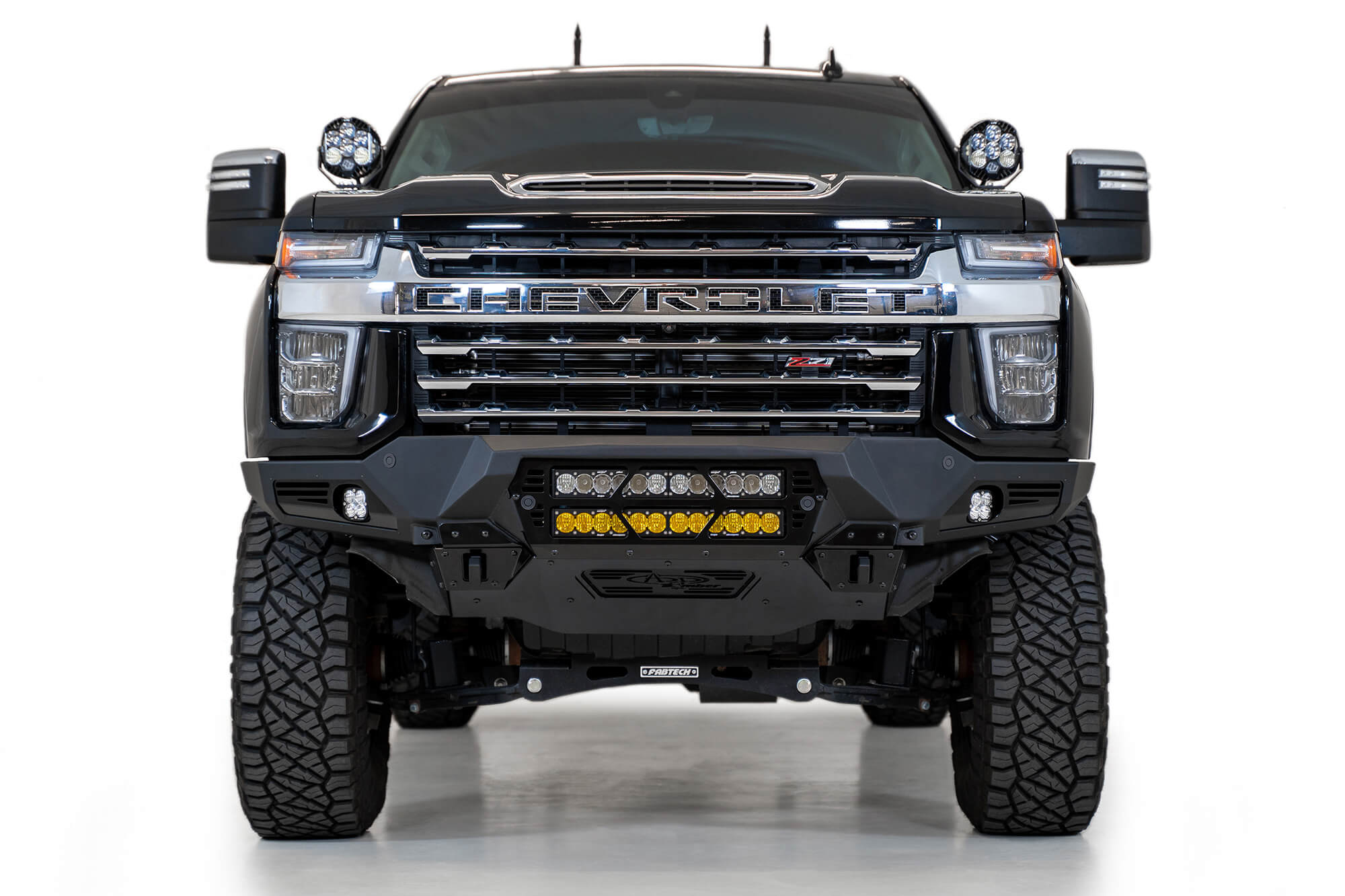2020-2022 Chevy 2500/3500 Bomber Front Bumper (20 Inch Lights)