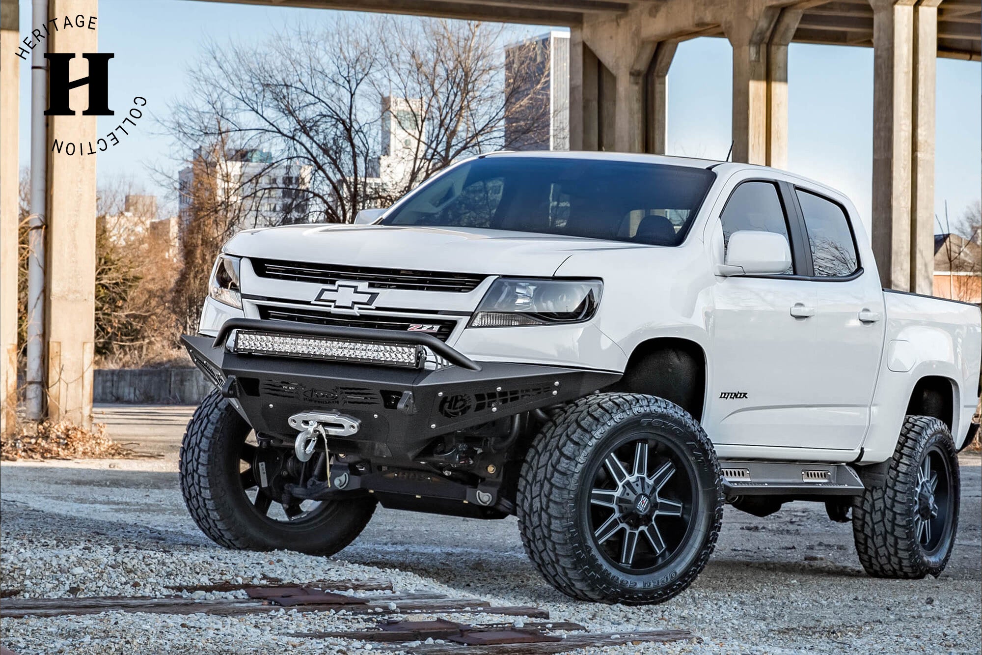 2015-2020 Chevy Colorado/GMC Canyon HoneyBadger Front Bumper | Heritage
