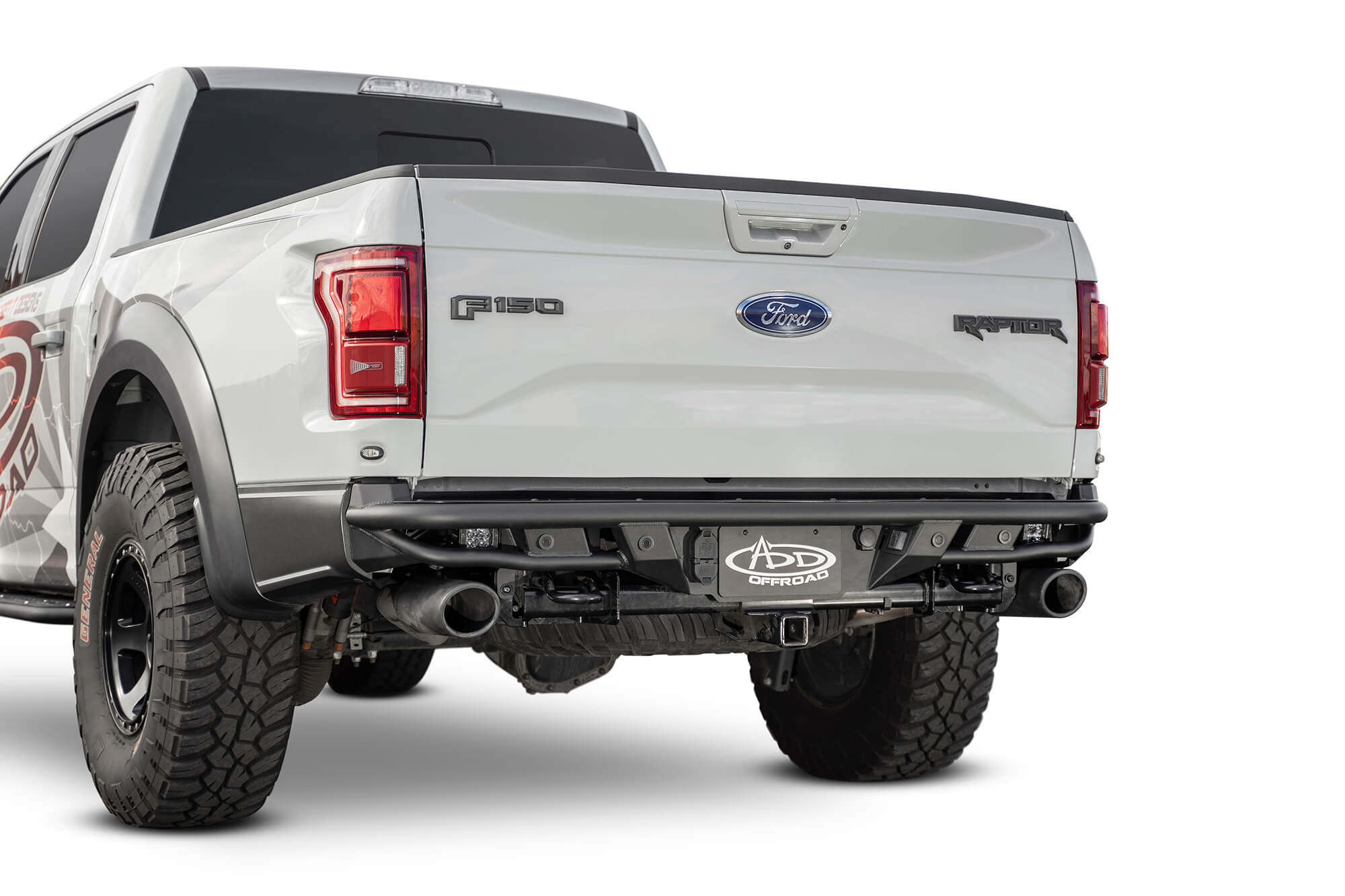 Ford-Raptor-steel-tube-rear-bumper
