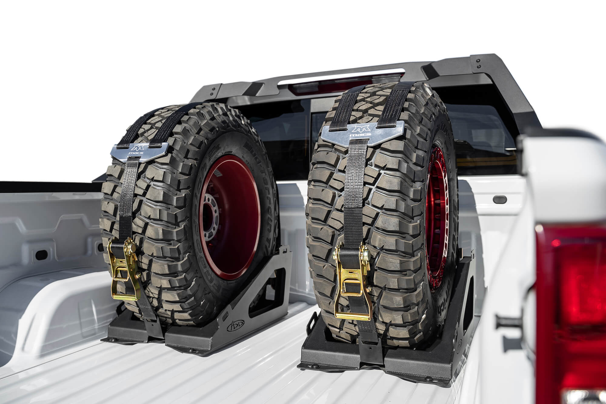 Universal-truck-bed-tire-carrier