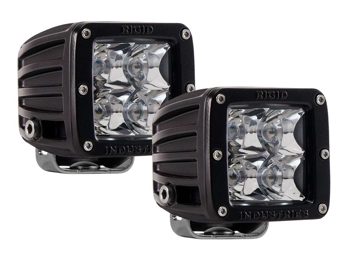 Rigid industries D2 proシリーズ　LEDスポット Rigid Industries® D-Series Pro Spot LED Light Pods Pair w
