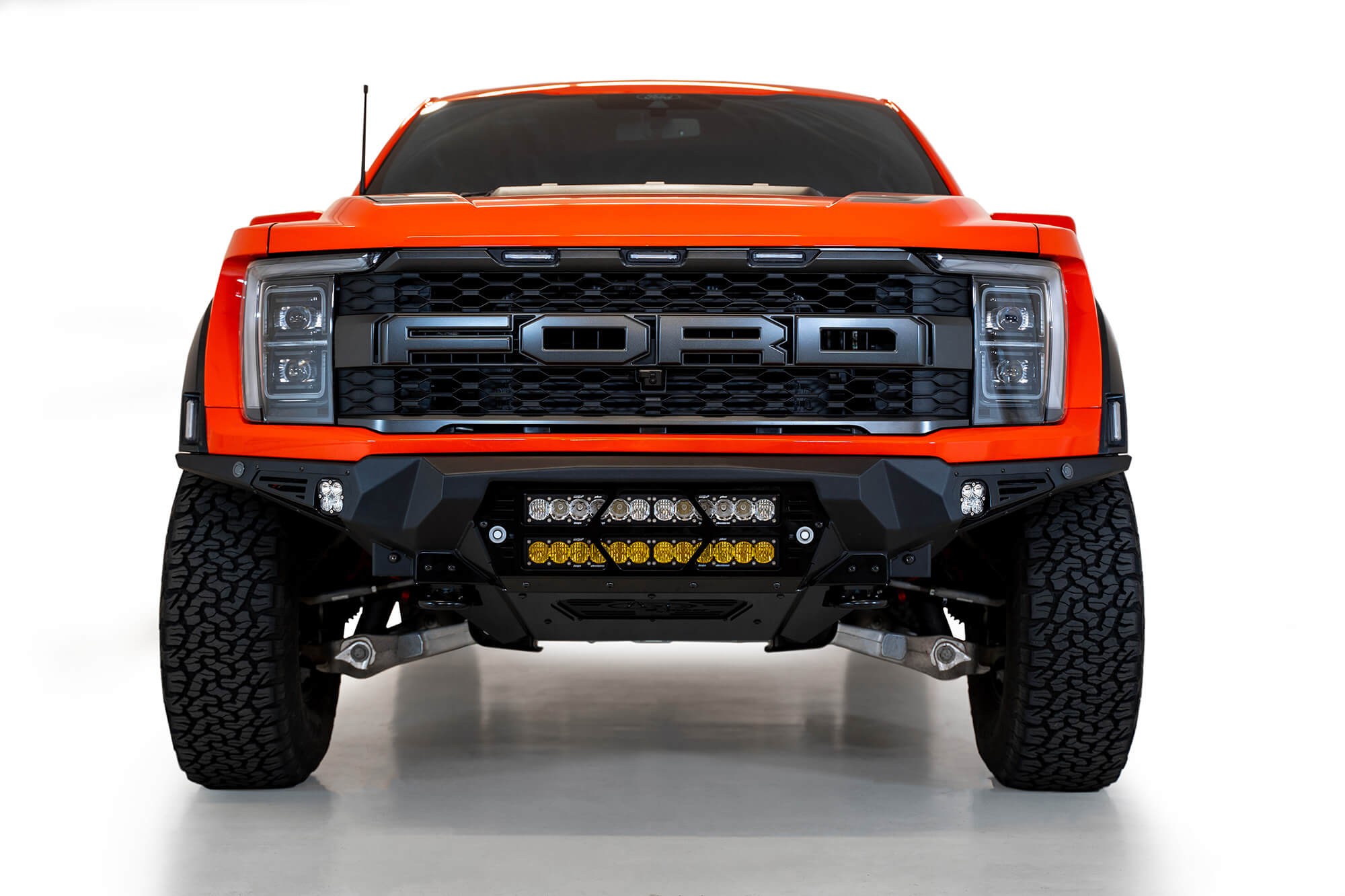 2021-2025 Ford F-150 Raptor/Raptor R Bomber Front Bumper (20-Inch Lights)