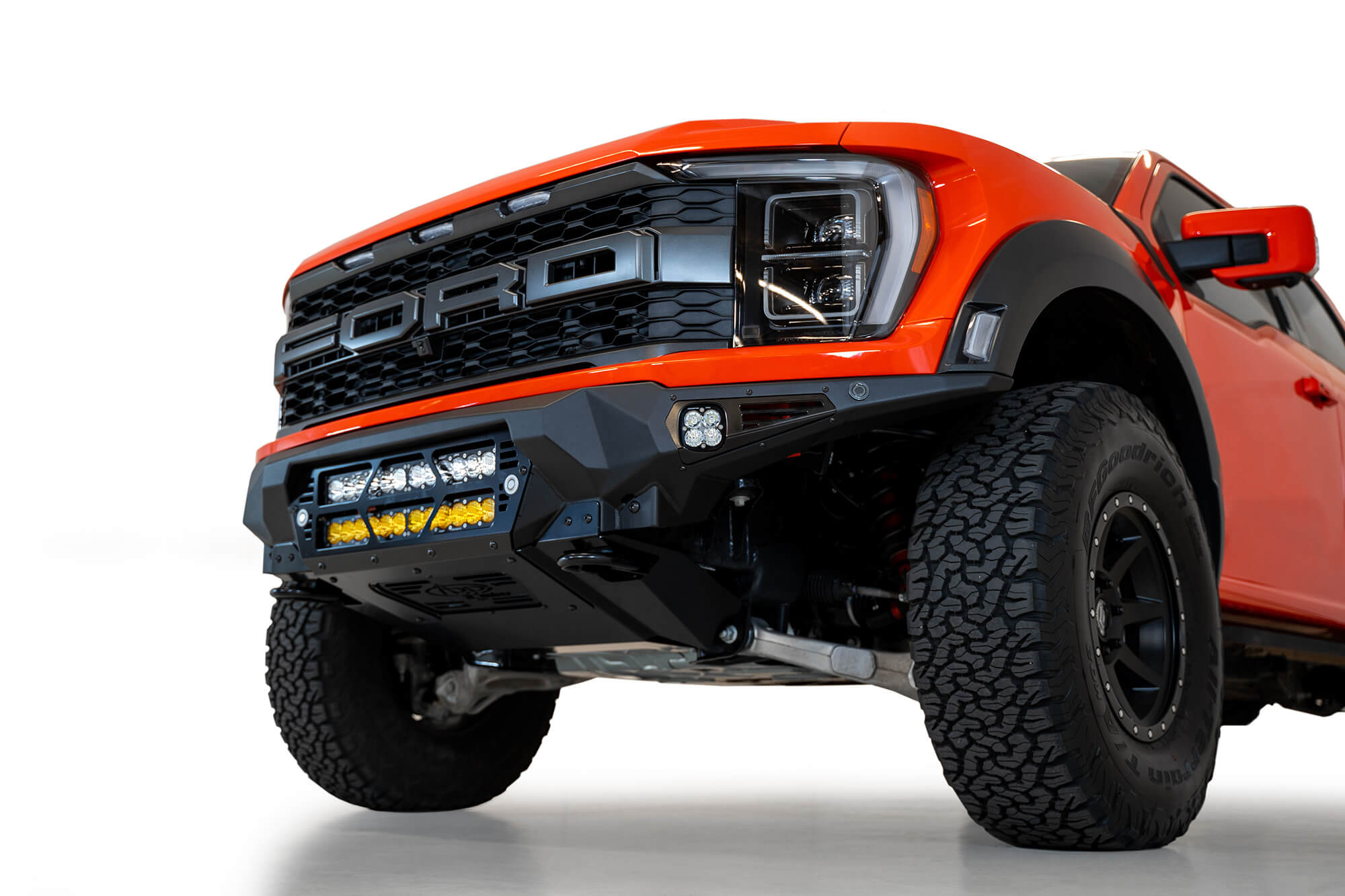 2021-2025 Ford F-150 Raptor/Raptor R Bomber Front Bumper (20-Inch Lights)