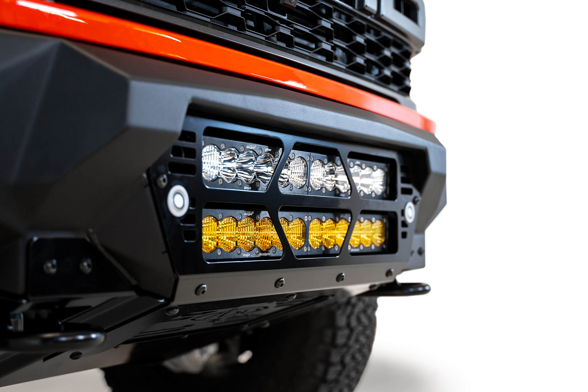 2021-2025 Ford F-150 Raptor/Raptor R Bomber Front Bumper (20-Inch Lights)