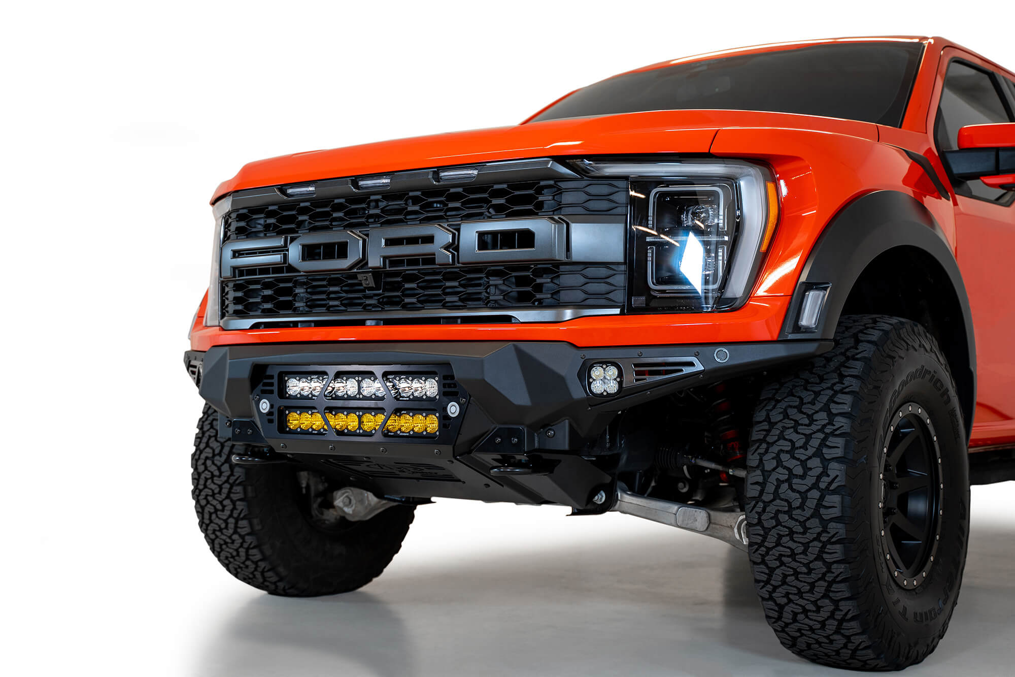 2021-2025 Ford F-150 Raptor/Raptor R Bomber Front Bumper (20-Inch Lights)