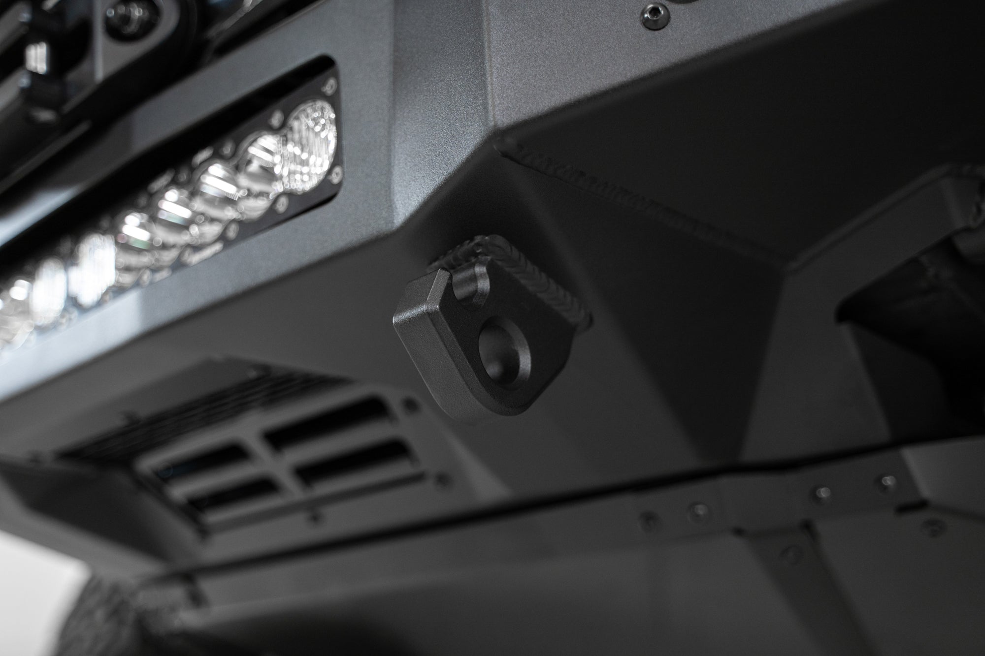 Bronco Raptor Aftermarket Winch Front Bumper