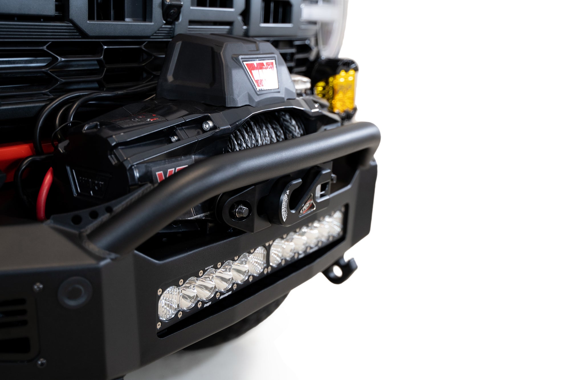 Bronco Raptor Aftermarket Winch Front Bumper