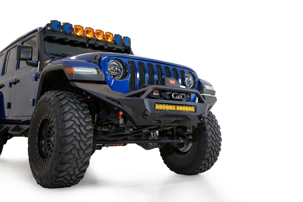 2018-2024 Jeep JL/JT Stealth Fighter Full Length Front Bumper