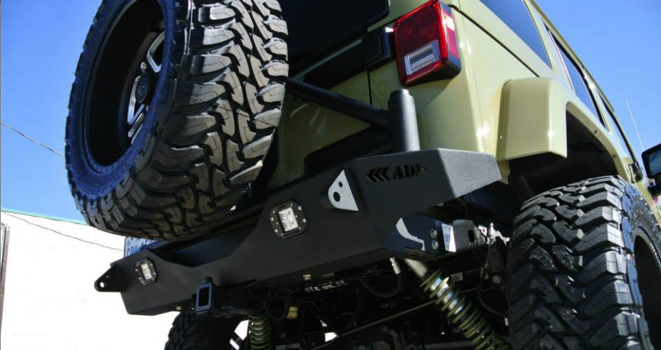 2007 - 2018 Jeep JK Modular Stealth Fighter Rear Bumper