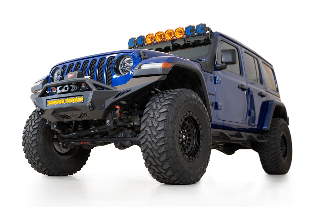 2018-2024 Jeep JL/JT Stealth Fighter Full Length Front Bumper