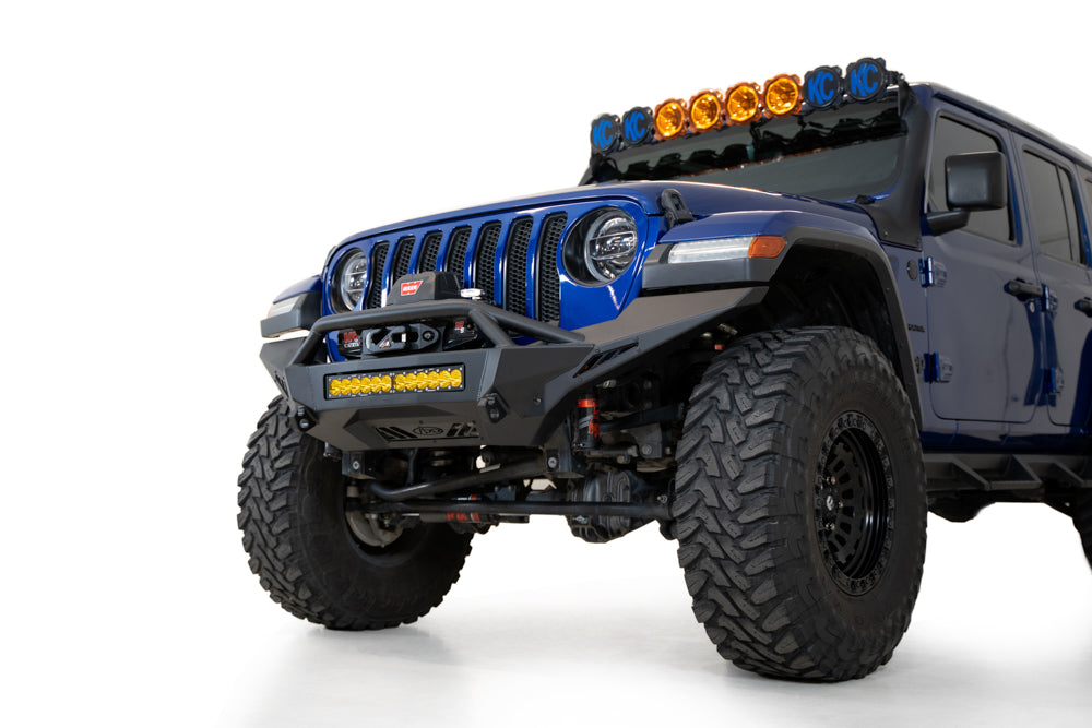 2018-2024 Jeep JL/JT Stealth Fighter Full Length Front Bumper