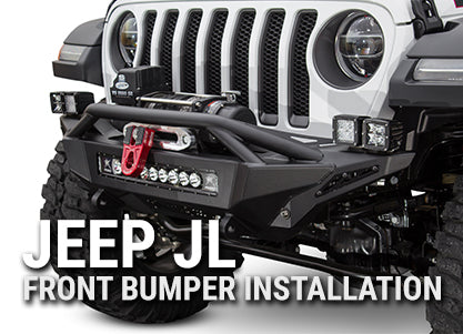 2018 JL Front Bumper Installation