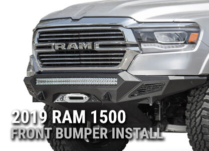 2019 RAM 1500 Front Bumper Installation