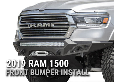 2019 RAM 1500 Front Bumper Installation