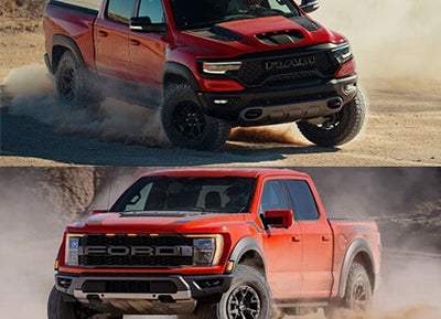 2021 RAM 1500 TRX vs 2021 Ford Raptor