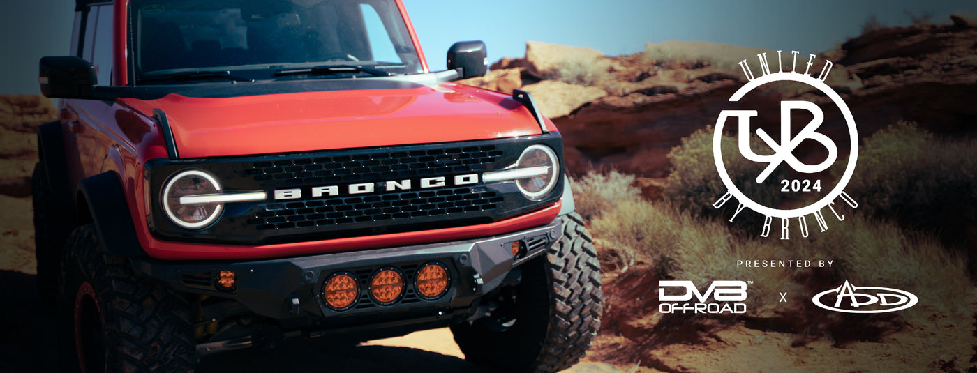 ADD Offroad & DV8 Offroad Partner for United By Bronco