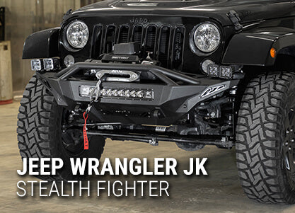Jeep Wrangler JK Bumpers and Tire Carrier