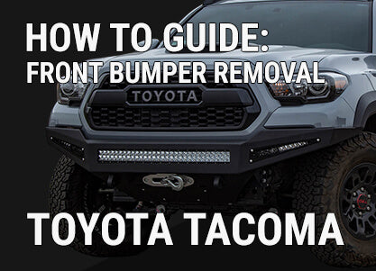 Tacoma Front Bumper Removal