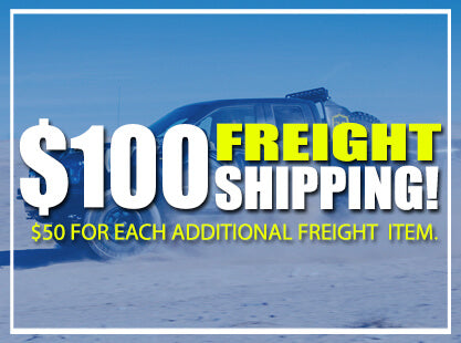 Get $100 Freight Shipping