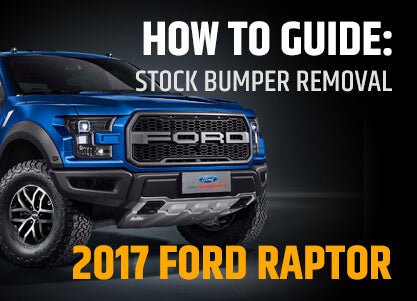 2017 Raptor Front Bumper Removal