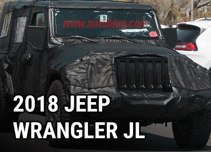 2018 Jeep Wrangler JL Spy Photos