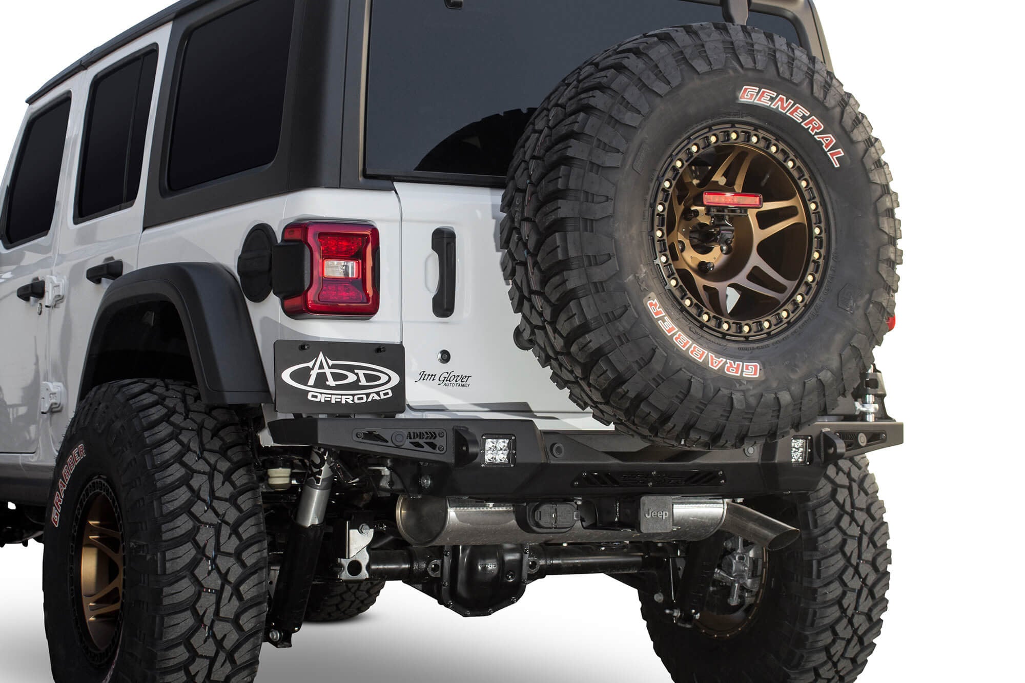 Jeep Wrangler JL Rear Bumpers I Addictive Desert Designs