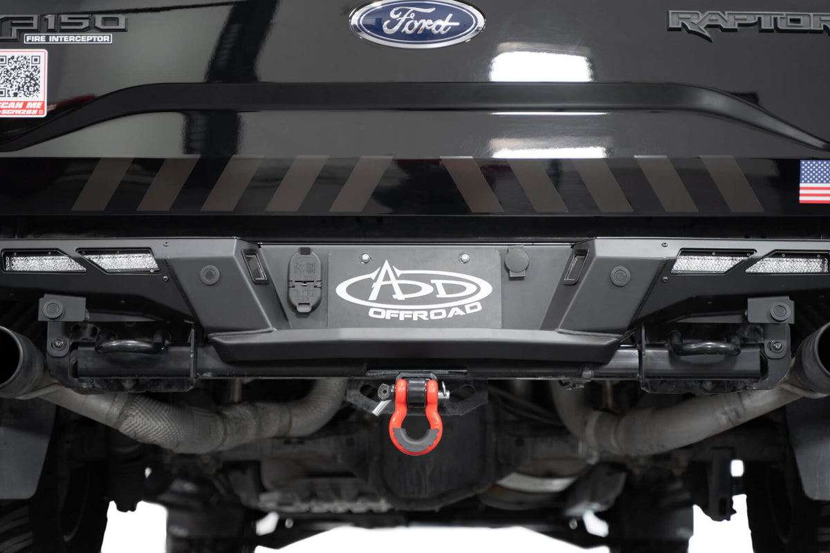 2017 Add Raptor Rear Bumper 2nd Gen Raptor Rear Bumper | Phantom Series