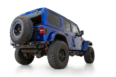 Stealth Fighter Rear Bumper for the Jeep Wrangler JL w/ spare tire fitment