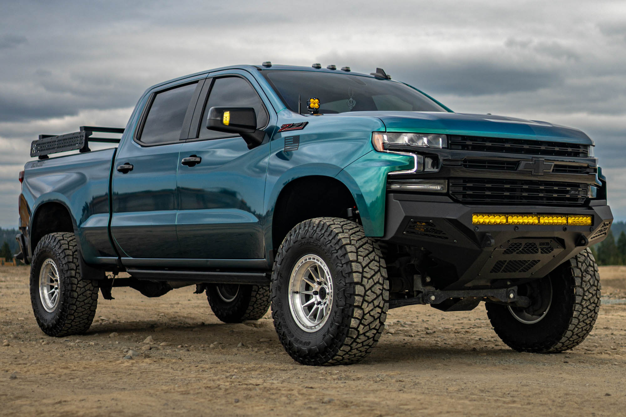 2019-2021 Chevy Silverado 1500 Stealth Fighter Front Bumper