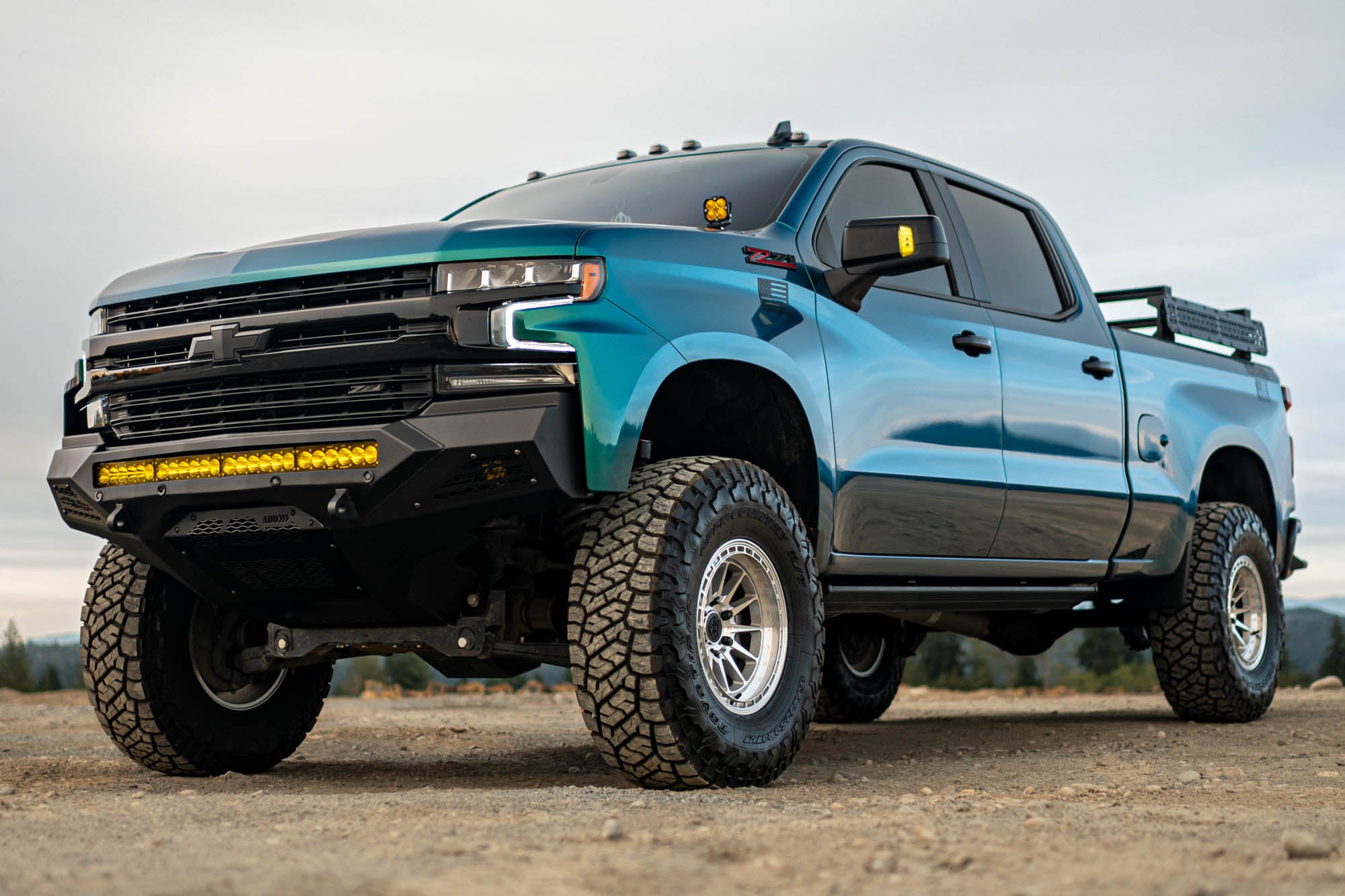 2019-2021 Chevy Silverado 1500 Stealth Fighter Front Bumper