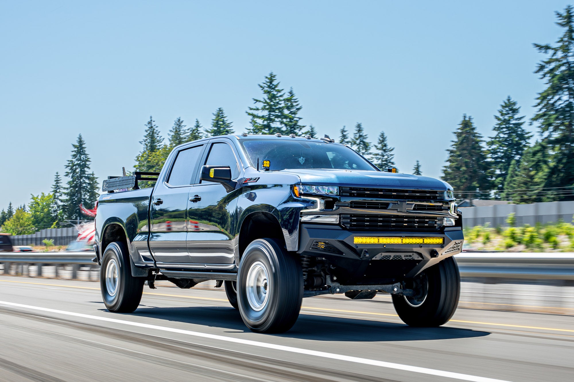 2019-2021 Chevy Silverado 1500 Stealth Fighter Front Bumper
